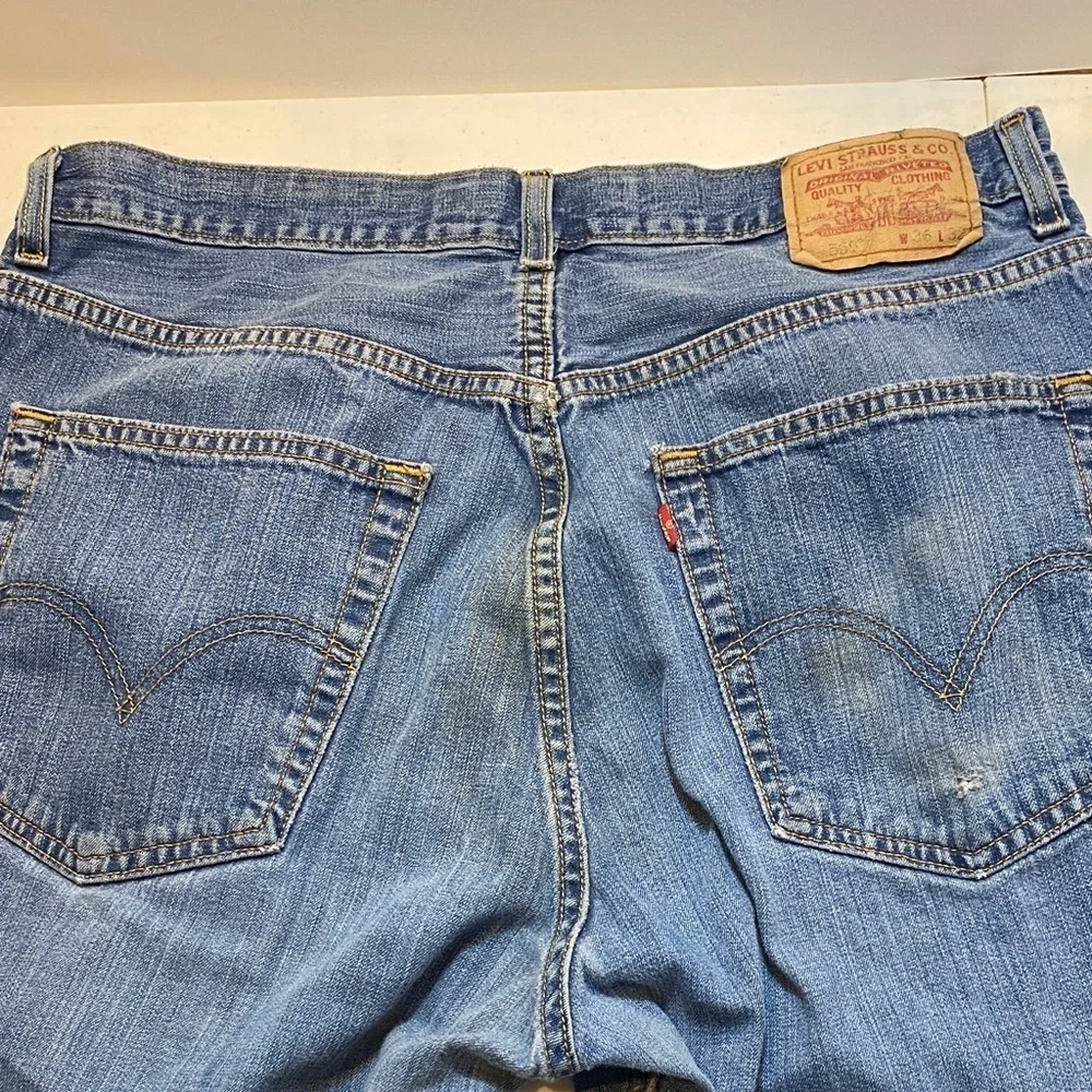 Levi's Classic Straight Men's Jeans in Light Blue 36 x 32